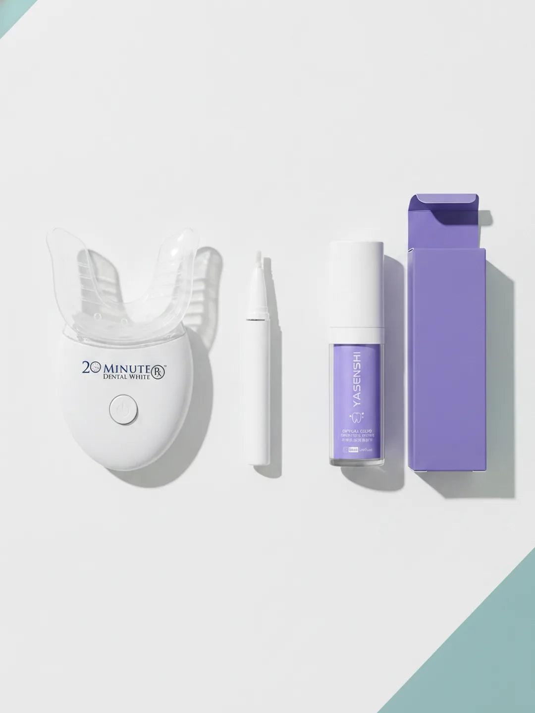 Los pasos del sistema de blanqueamiento dental en casa
