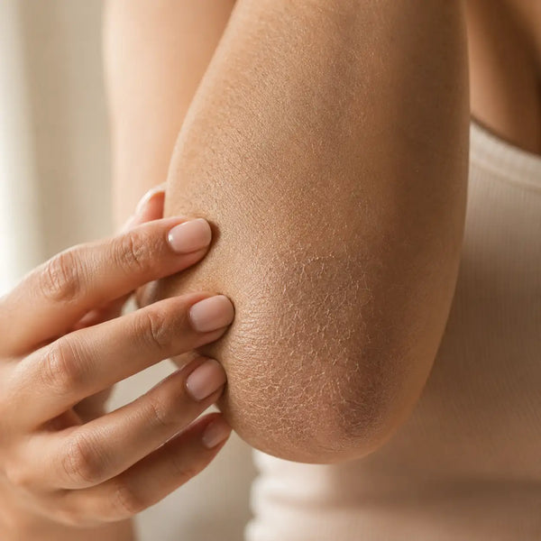 Codos, rodillas y talones se sienten ásperos por más crema que les pongas.