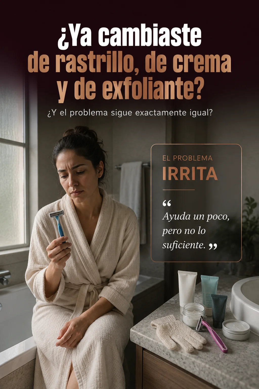 Cambiar de rastrillo no era la solucion