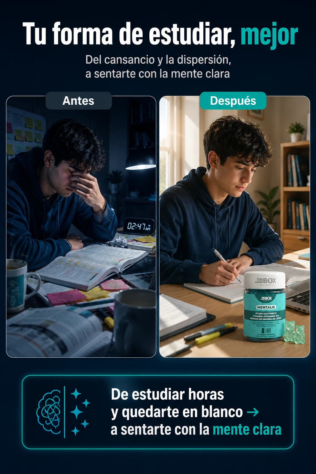 Tu dia con MENTALIS: de la niebla a la claridad mental