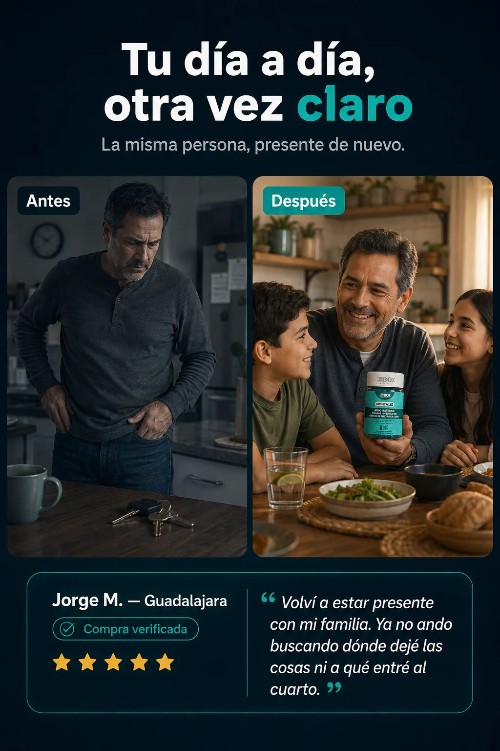 Tu dia con MENTALIS: de la niebla a la claridad mental