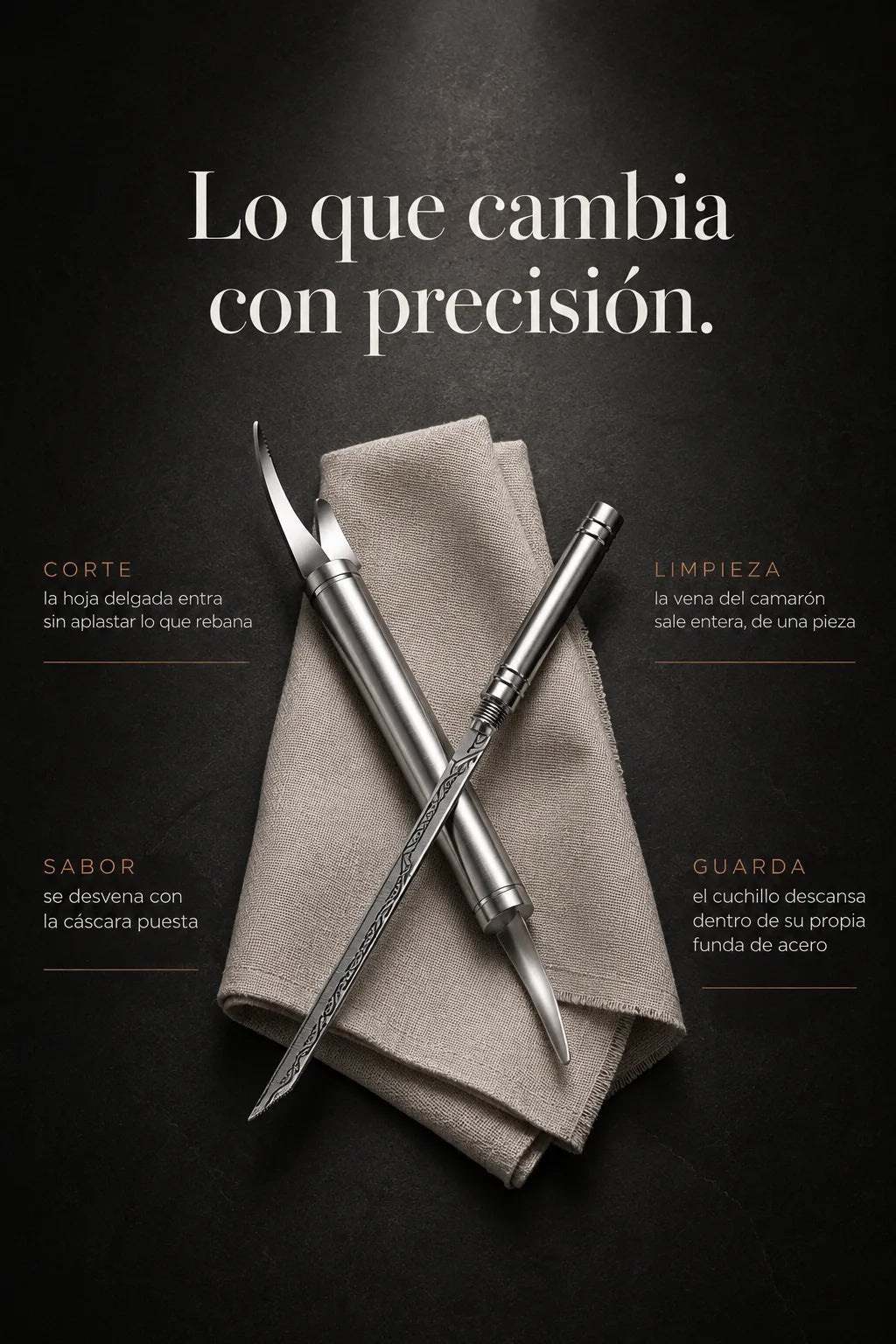 Lo que cambia con precision: corte, limpieza, sabor y guarda
