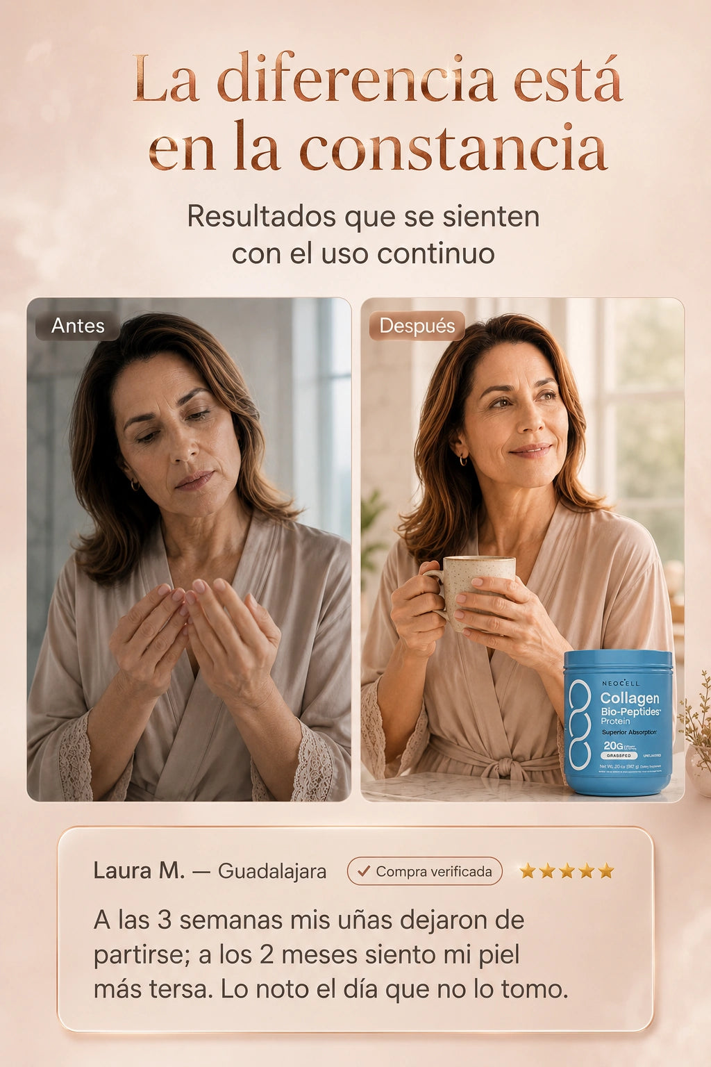 La diferencia con la constancia