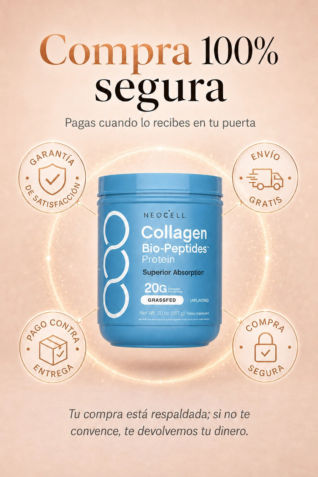 Compra segura, pago contra entrega