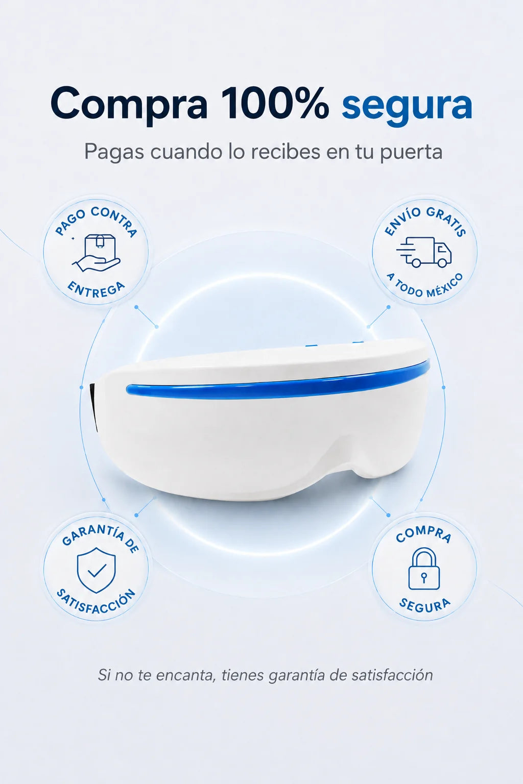 Compra segura: pago contra entrega, envio gratis a todo Mexico, garantia