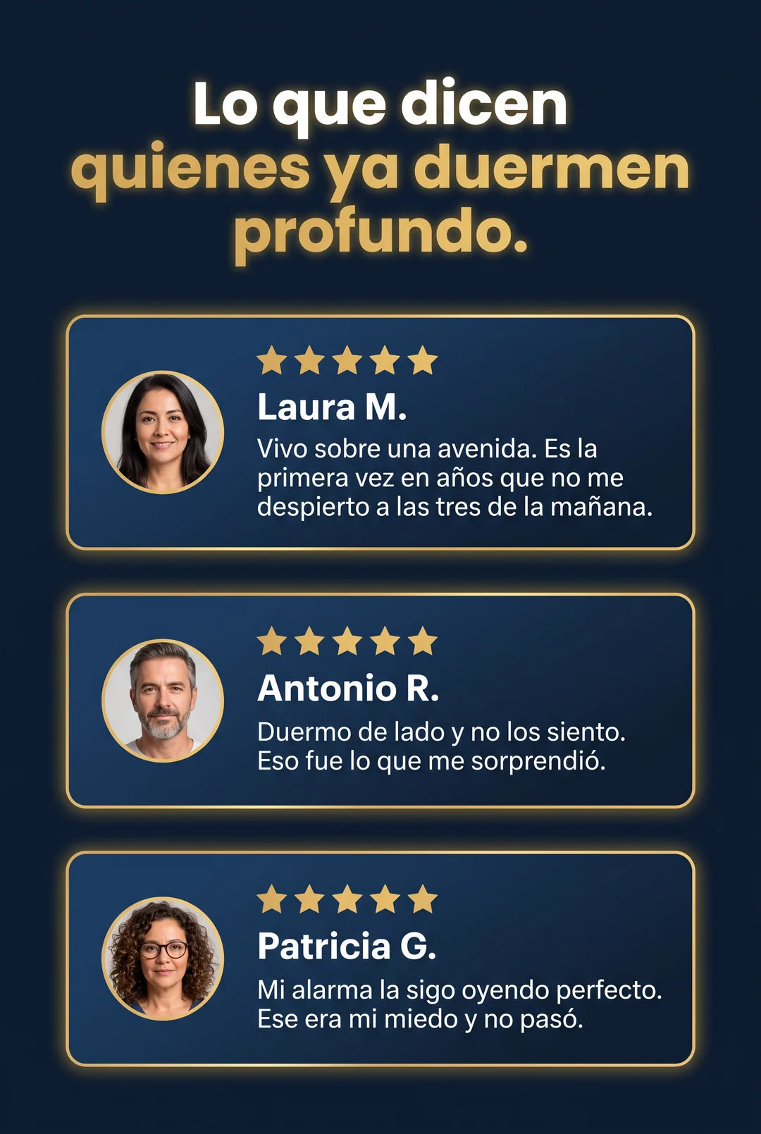 Resenas de clientes que ya duermen profundo con QUIES